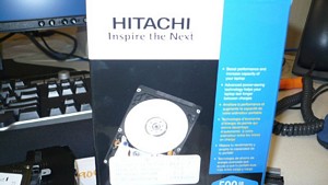 new 500Gb from Hitachi