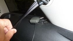 clip the antenna to the side