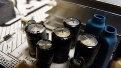 popped capacitors