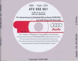 upgrade disc MMI 2G