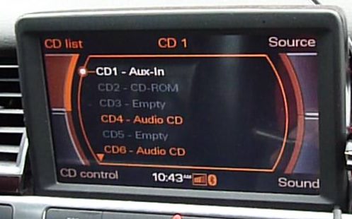 CD Auxiliary Input