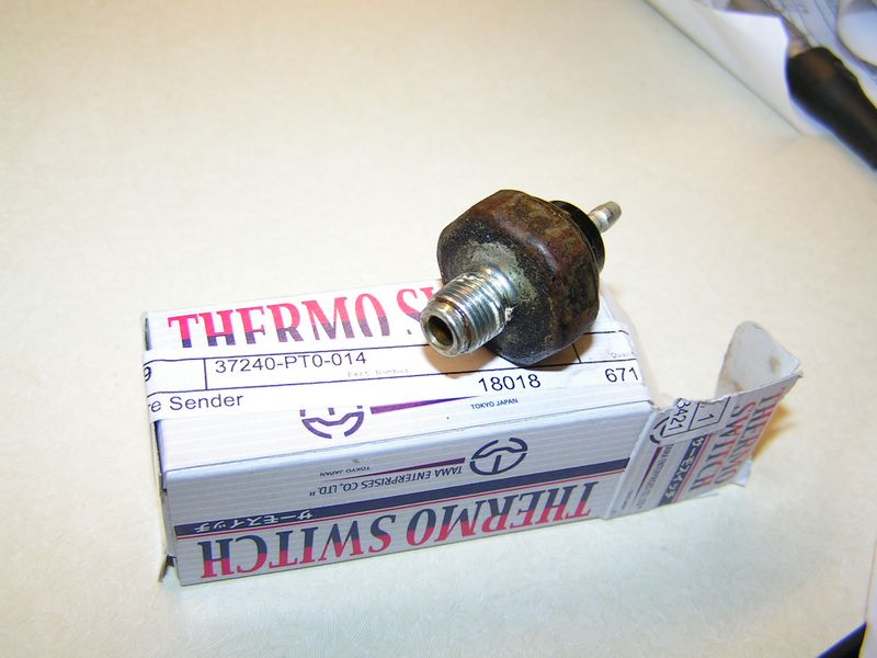 accord oil sender