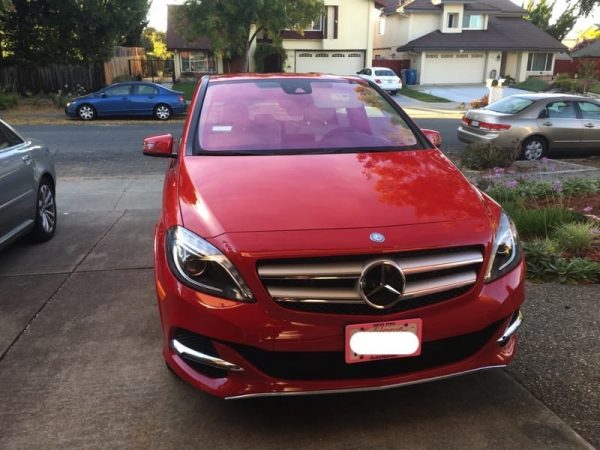 2015 Red B Class Electric