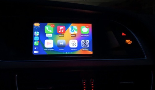 carplay backup camera