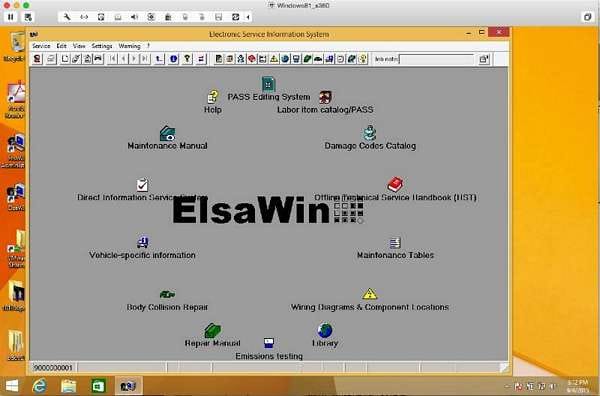 ElsaWin 5.2 fron GUI