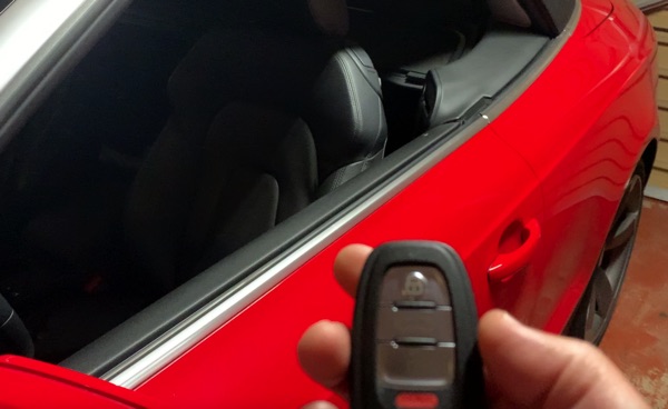 A5 B8 Key Fob Windows Function