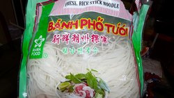 fresh rice noodles