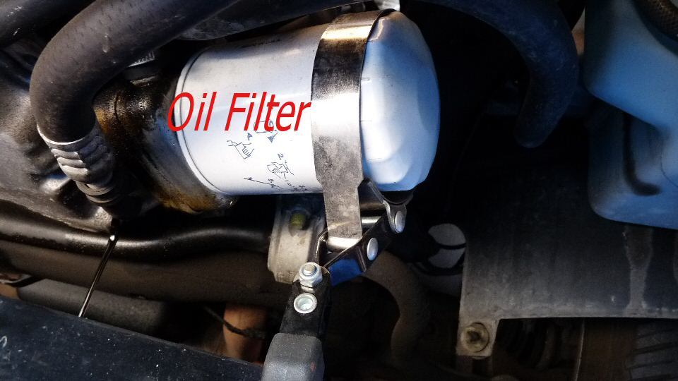 oil filter removal