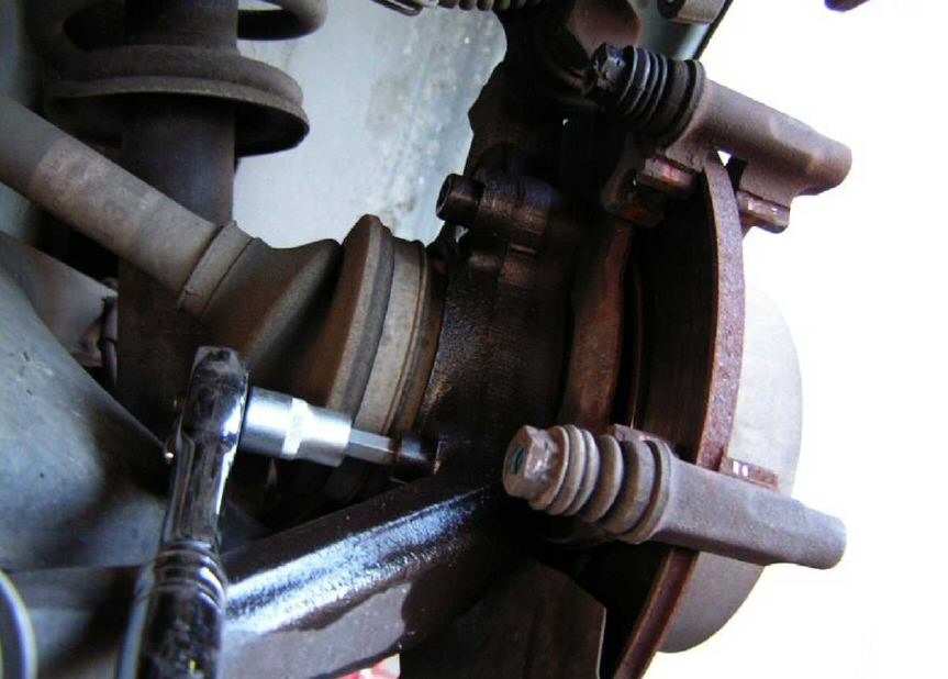 2-8mm hex bolt for the brake bracket