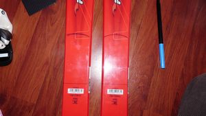 skis are marked with tips