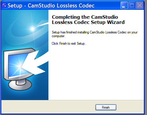 lossless codec 1.4 installation finished