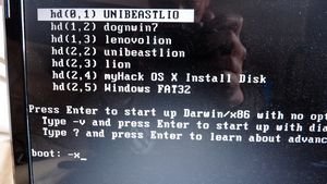 boot with unibeast