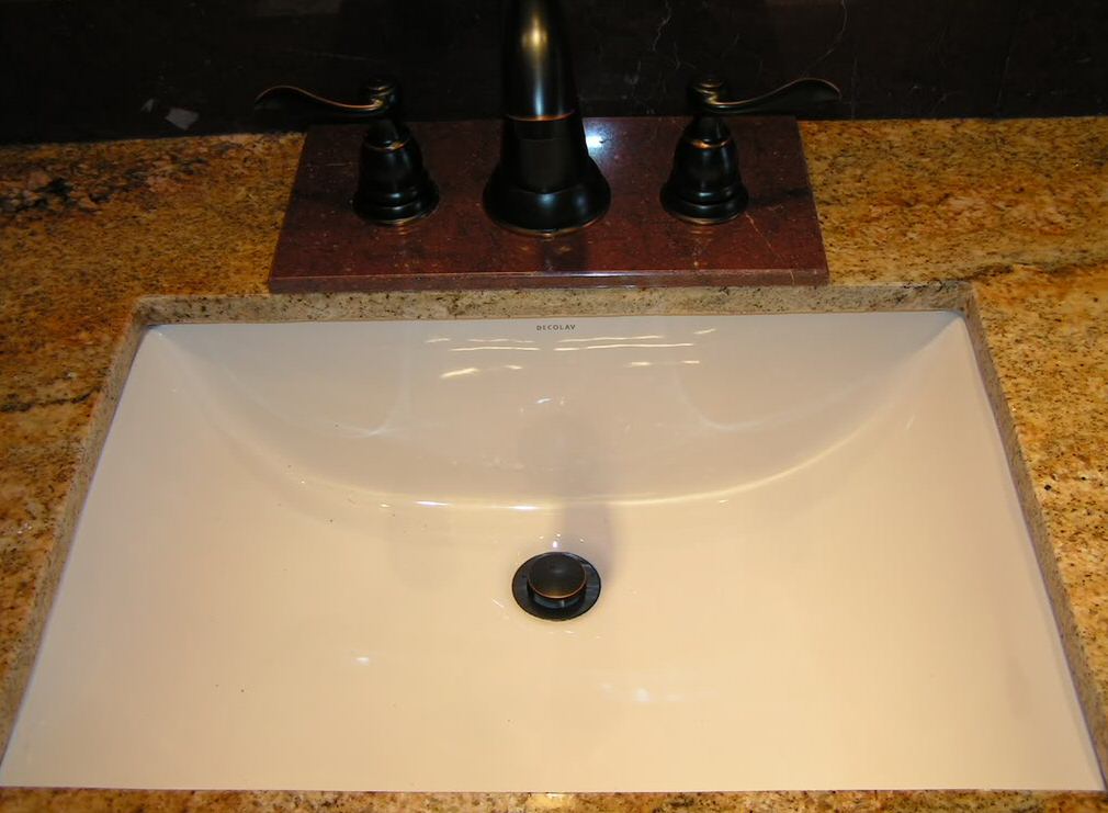faucet mount done
