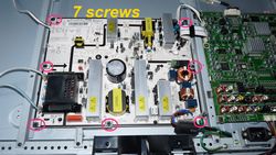 7 screws on my power board
