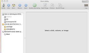 disk utility shows all drives