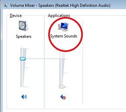 Select System Sounds