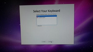 select your keyboard... just close it