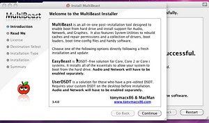 start installing Multibeast as soon as update finished