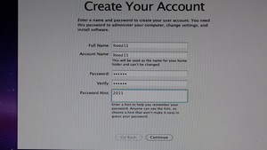 create user account