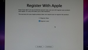 skip register with apple