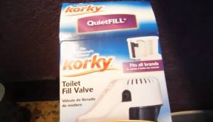 Korky Quiet Fill Valve