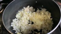 caramelized chopped garlic and onion
