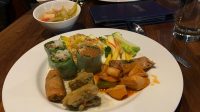 Xanh Buffet dishes