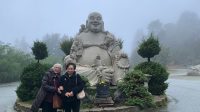 Budha Statue Outside Kim Son