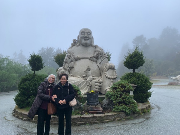 Budha Statue Outside Kim Son