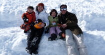 family snow