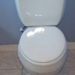 elongate toilet