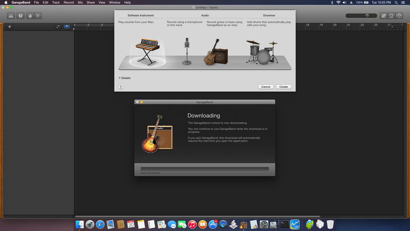 garageband 10.1.