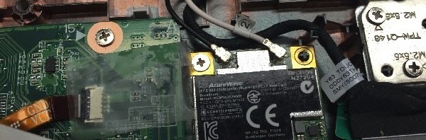 BCM94352HMB mini in HP X360