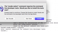 xcode-select --install