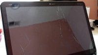 HP Envy 4-1115dx cracked digitizer screen