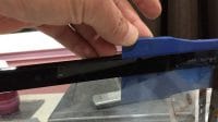 Separate plastic frame from digitizer envy 4-1115dx