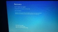 HP Windows 10 Recovery Failed