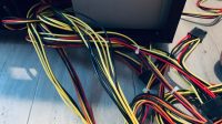 power cables routing