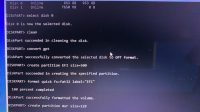 diskpart to create EFI folder